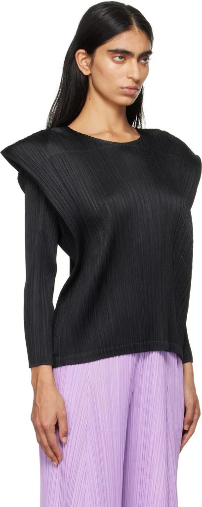 Pleats Please Black Monthly Colors September Top 2