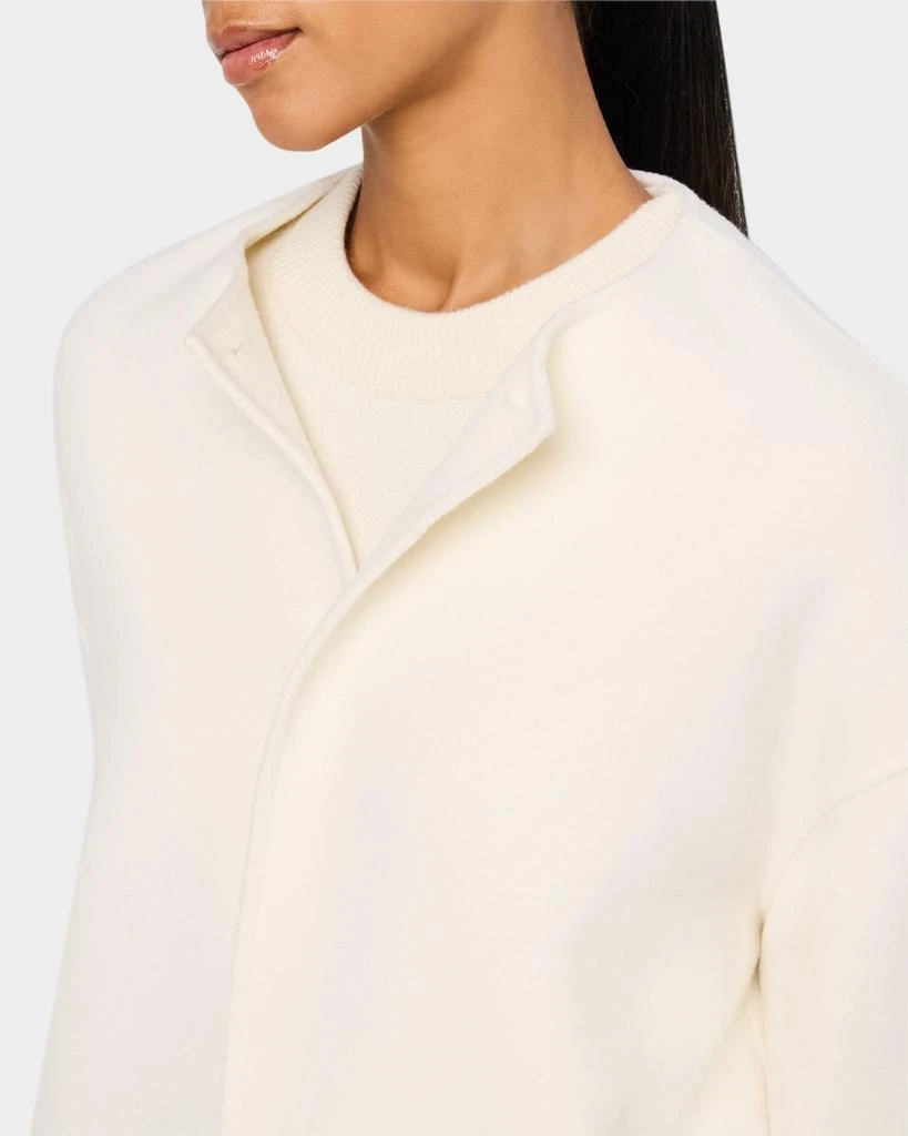 Loulou Studio Gio Short Wool-Cashmere Coat 5