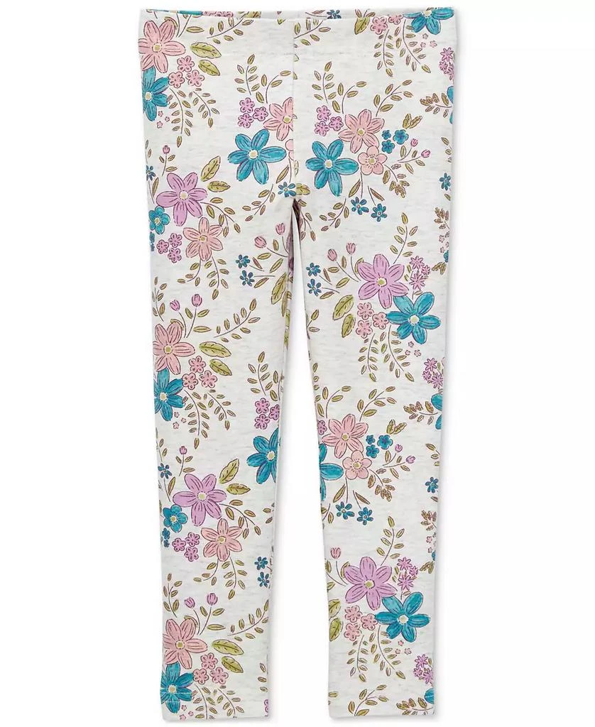 Carter's Toddler Girls Floral-Print Stretch Leggings 1