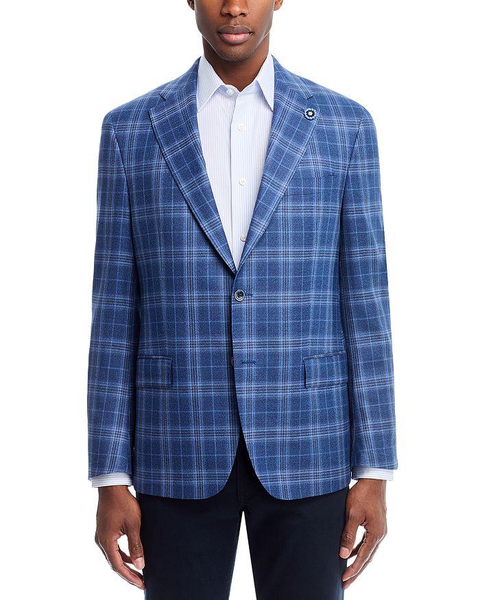 Hart Schaffner Marx New York Plaid Classic Fit Sport Coat