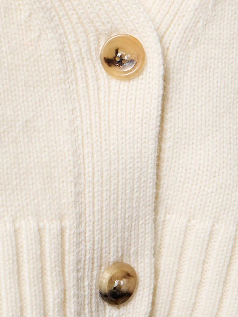 MAX MARA Sabbia Wool & Cashmere Crop Cardigan 3