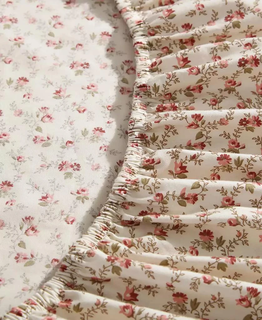 Laura Ashley 200-Thread Cotton 4 -Pc. Sheet Set 6