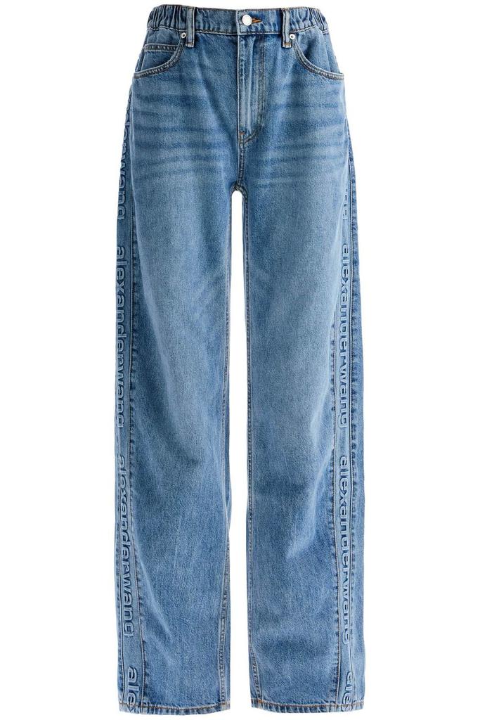 【送料&関税込】Alexander Wang Logo-embossed Balloon Jeans Alexander Wang Alexander Wang Logo-Embossed Balloon Jeans