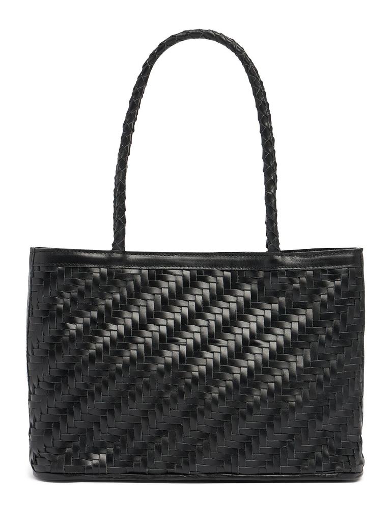 BEMBIEN Ella Handwoven Leather Shoulder Bag