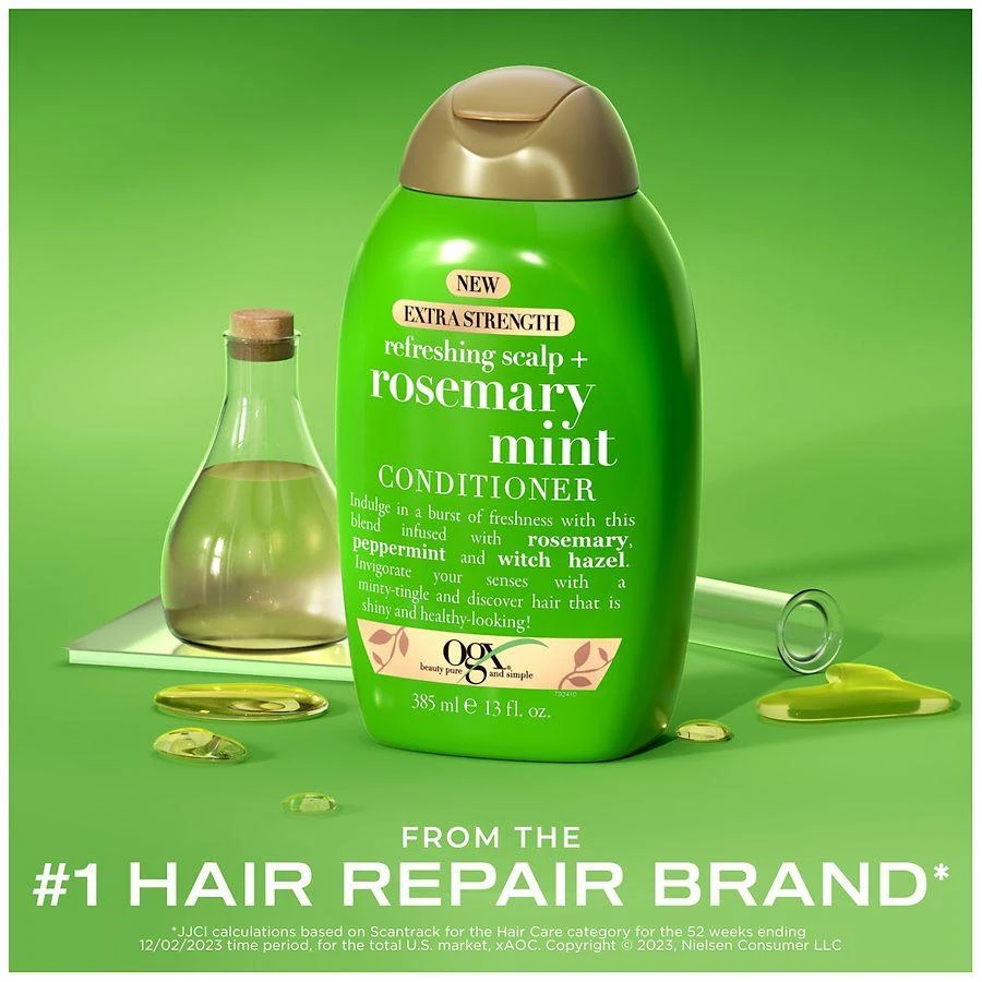 OGX Extra Strength Refreshing Scalp Conditioner Rosemary Mint 3