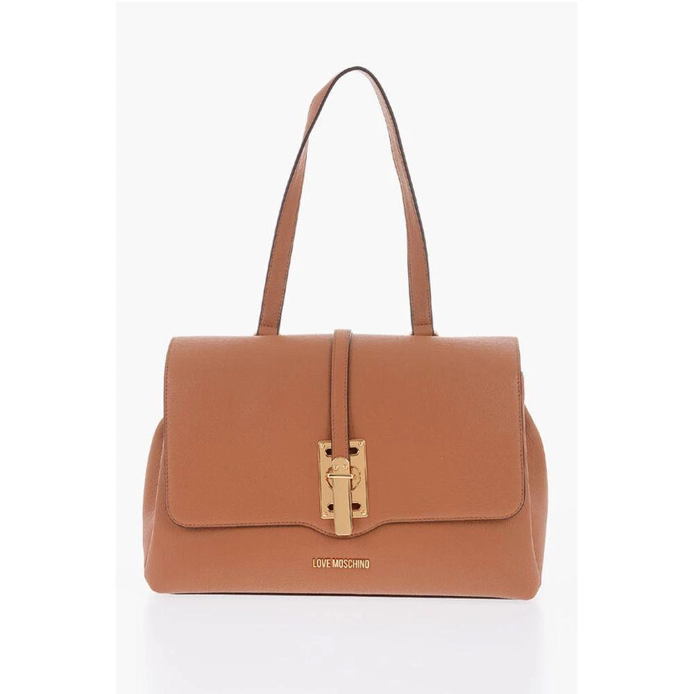 Moschino LOVE Faux Leather Bag with Removable Shoulder Women's Strap 1