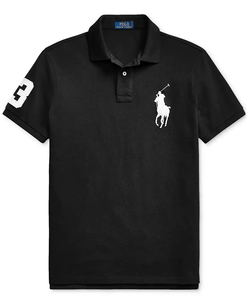 Polo Ralph Lauren Men's  Big Pony Custom Slim Fit Mesh Polo 5