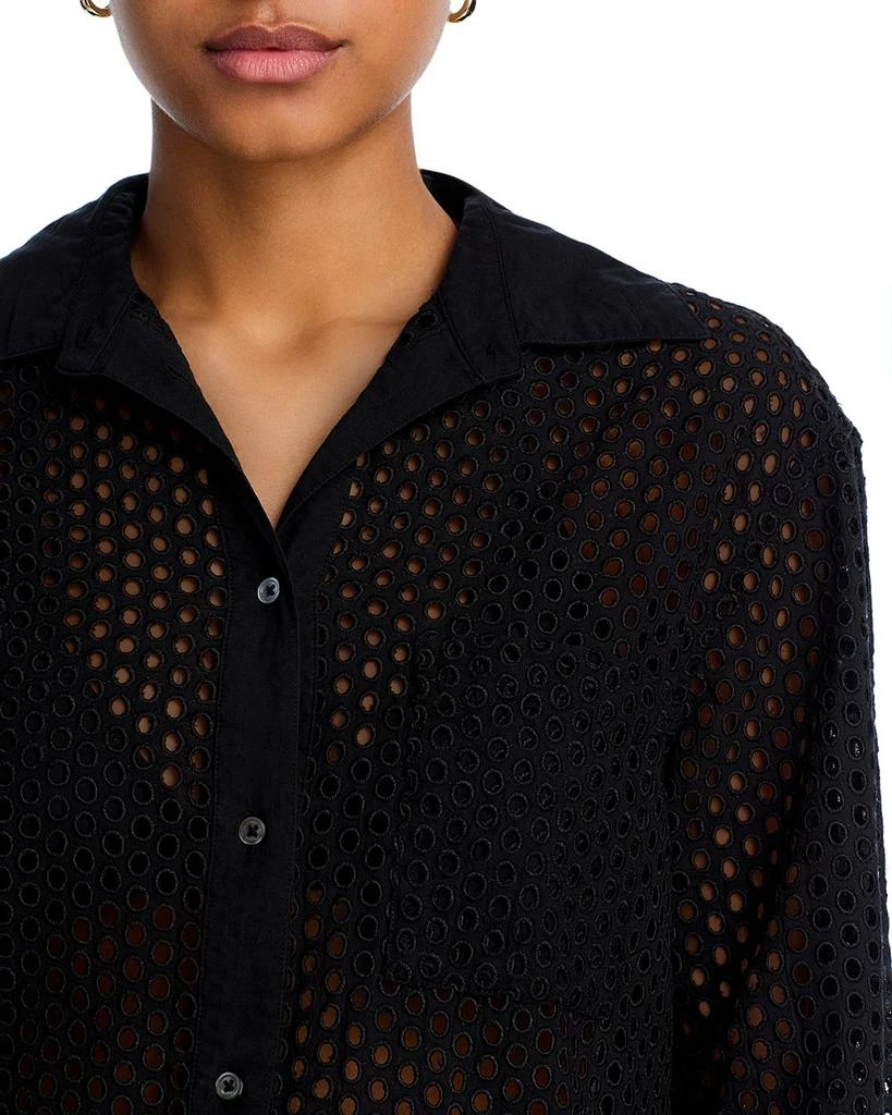 Solid 
Striped The Bronte Cover-Up Shirt 3