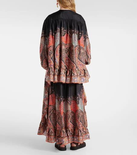 Zimmermann Rhiannon ruffled silk top 3