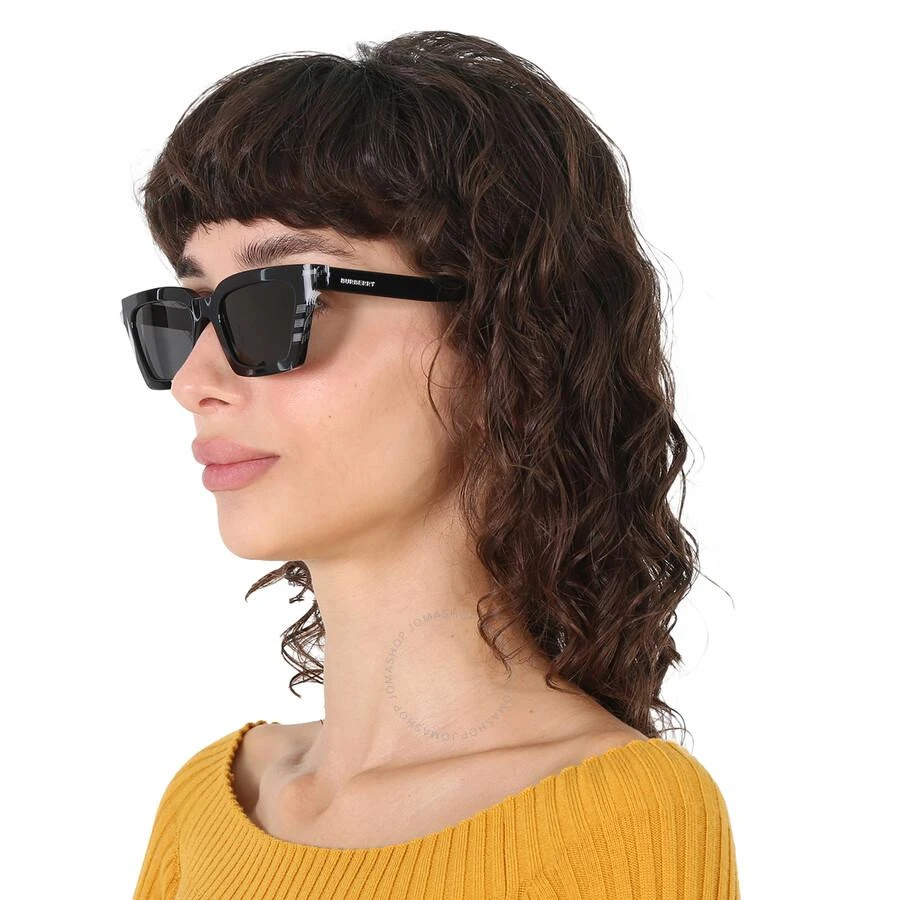 Burberry Briar Dark Gray Square Ladies Sunglasses BE4392U 405187 52 2