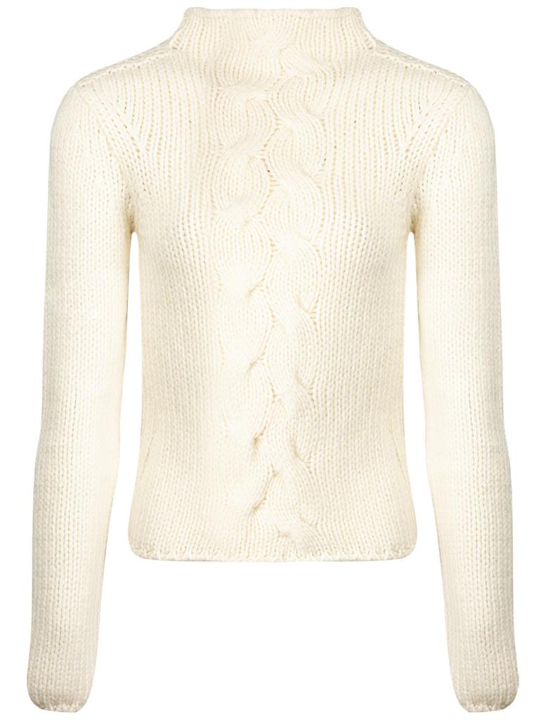 NA Cream sweater with long sleeves   long sleeves