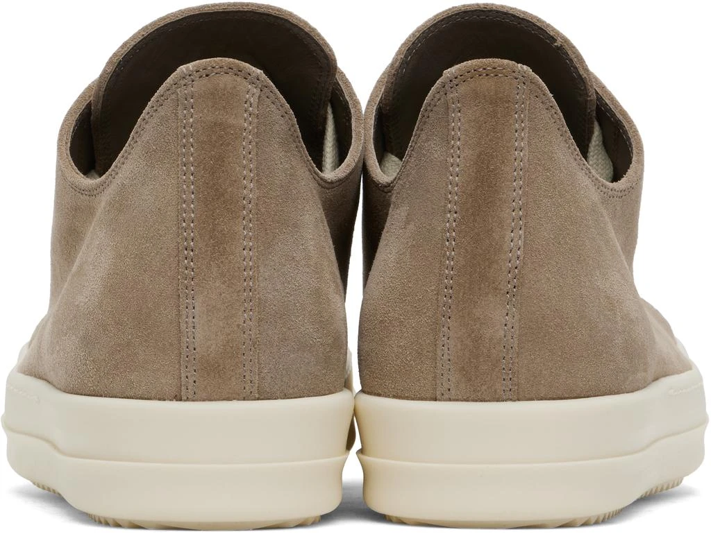 Rick Owens Taupe Hollywood Low Sneakers 2