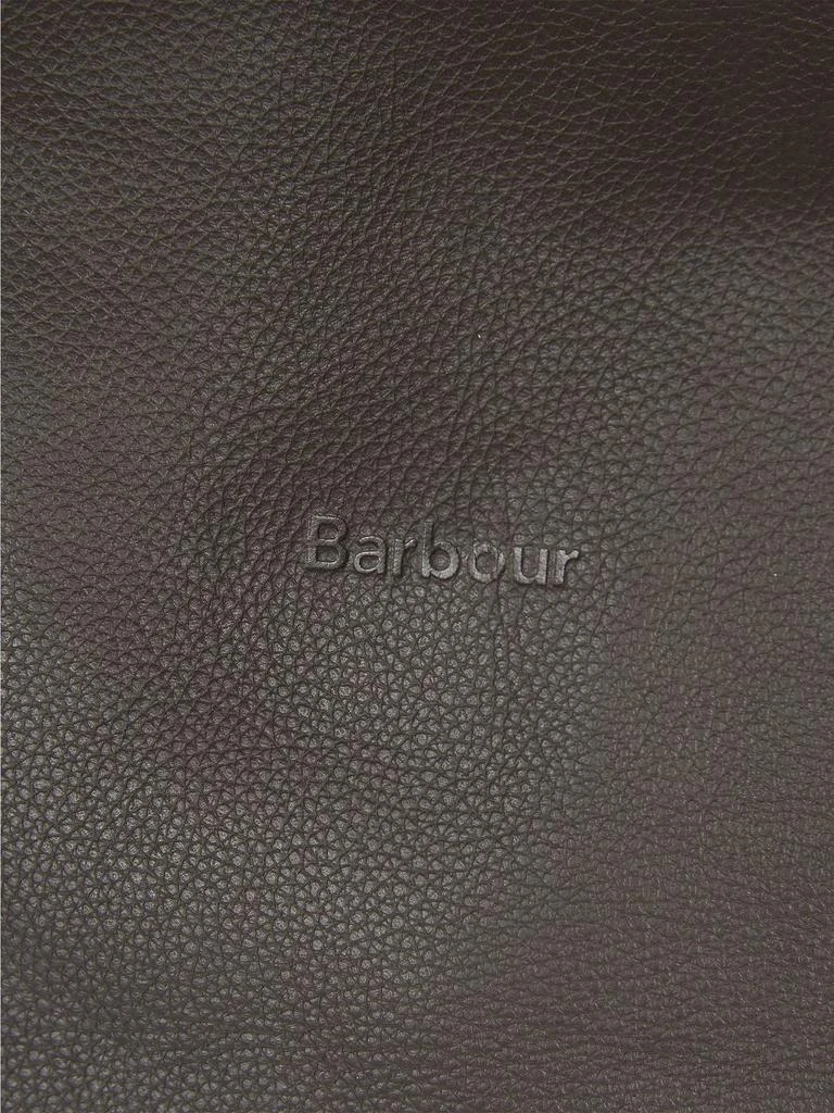 Barbour Medium Travel Explorer Leather Tote Bag 5