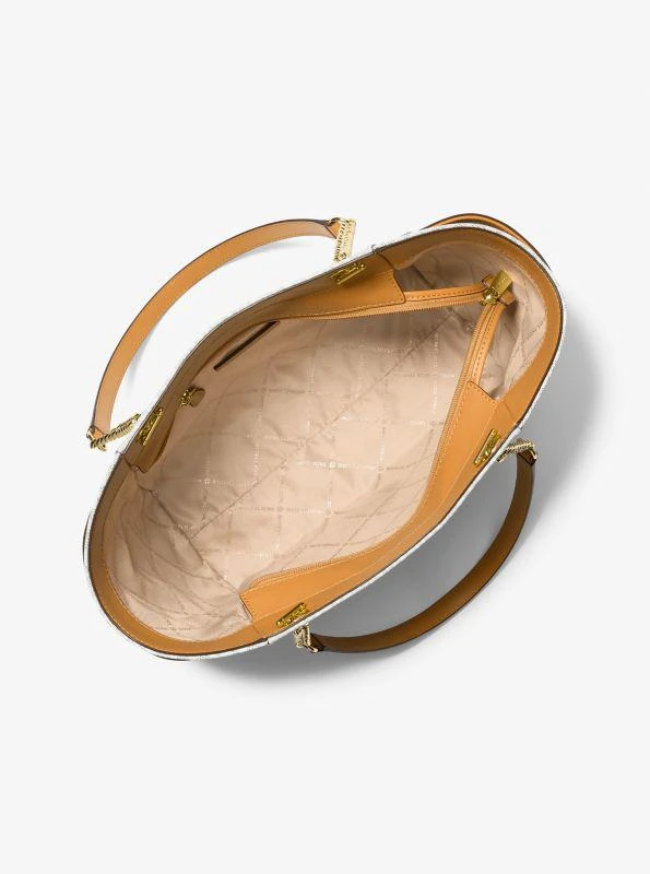 Michael Kors Jet Set Large Signature Logo Shoulder Bag 2