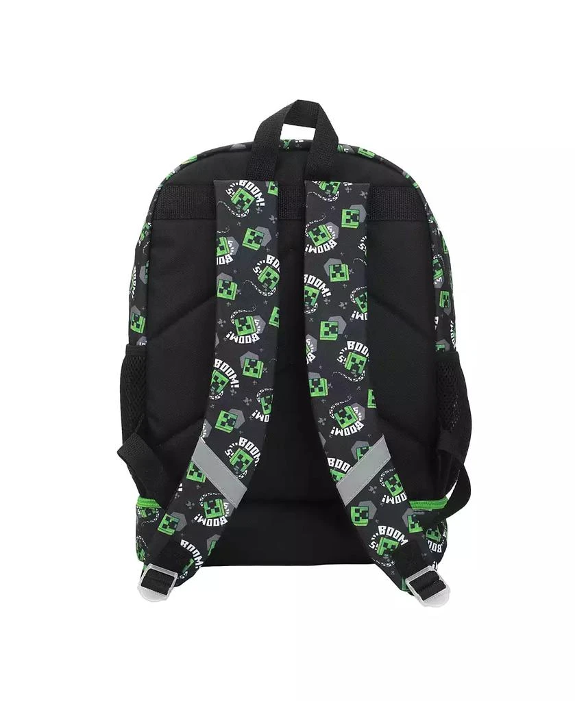 Minecraft Creepers 5-Piece 16" Backpack Set For School 
Travel 2