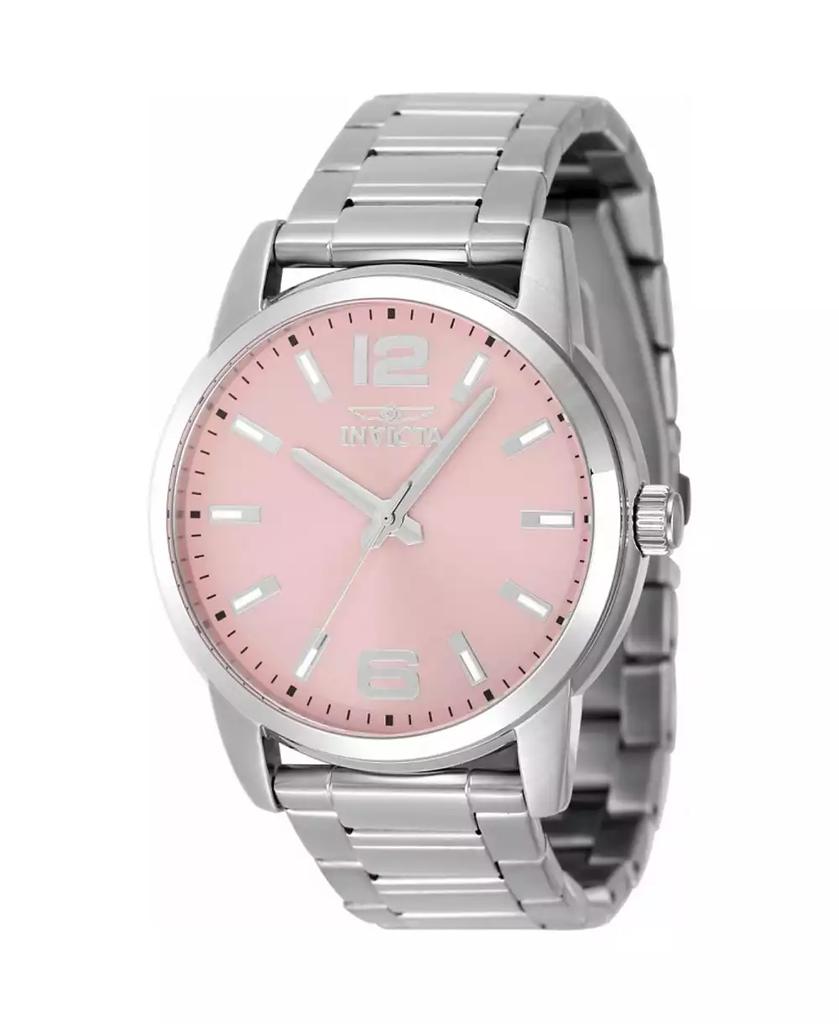 Invicta Men's 48497 Celestial Quartz 3 Hand Pink Dial Watch