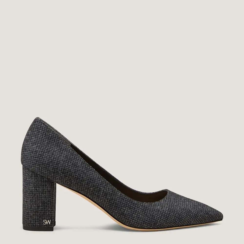 Stuart Weitzman Jones Block-Heel Pump 75 2