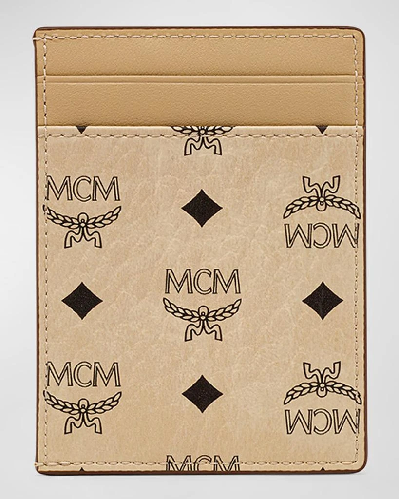 MCM Visetos Monogram Card Case 3