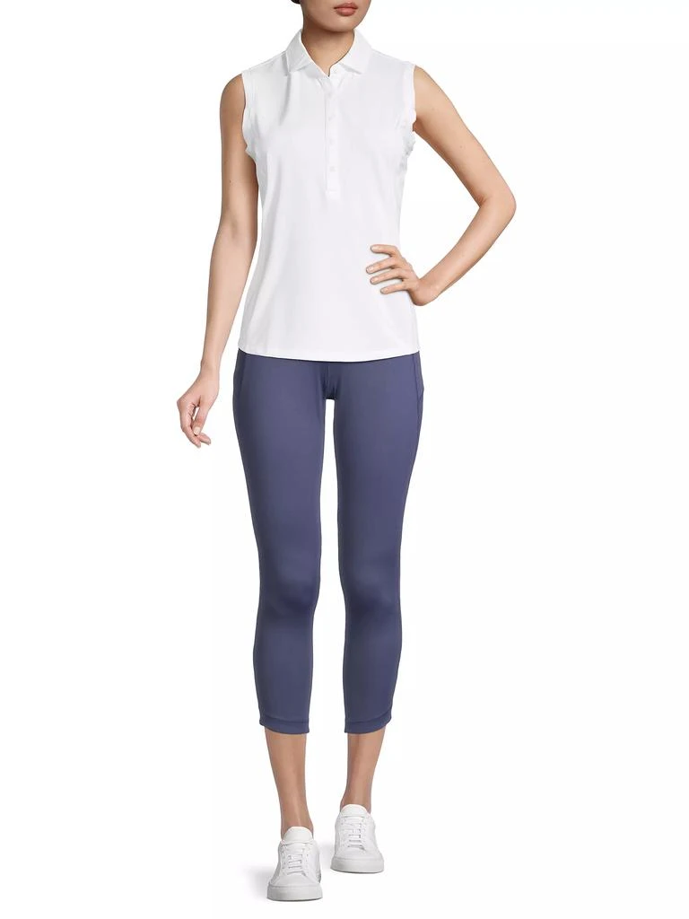 Zero Restriction Tae Sleeveless Polo Top 2