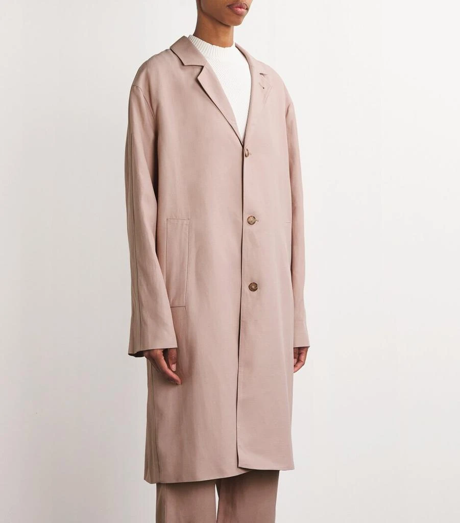 Loulou Studio Single-Breasted Trench Coat 3