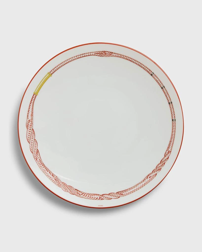 Hermes Tressages Equestres Dinner Plate 1