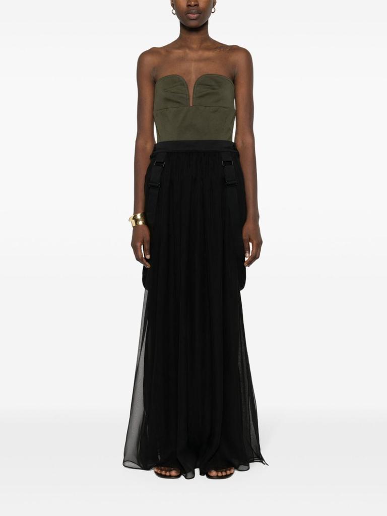 Max Mara MAX MARA - Silk Chiffon Long Skirt - Dresses Max Mara MAX MARA - Silk Chiffon Long Skirt - Dresses