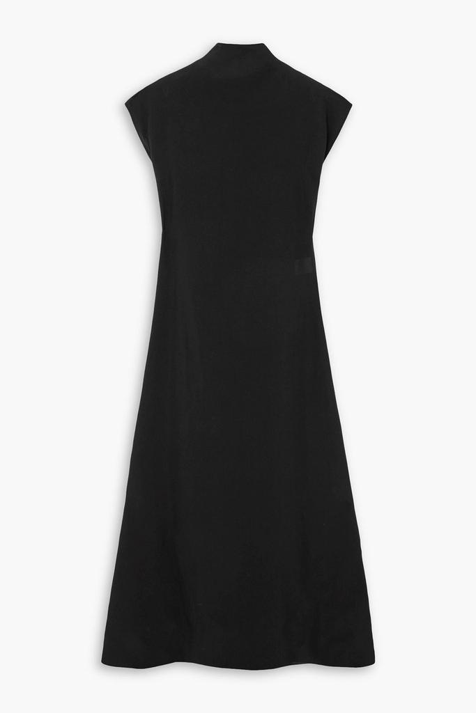 GAUCHERE Twill midi dress