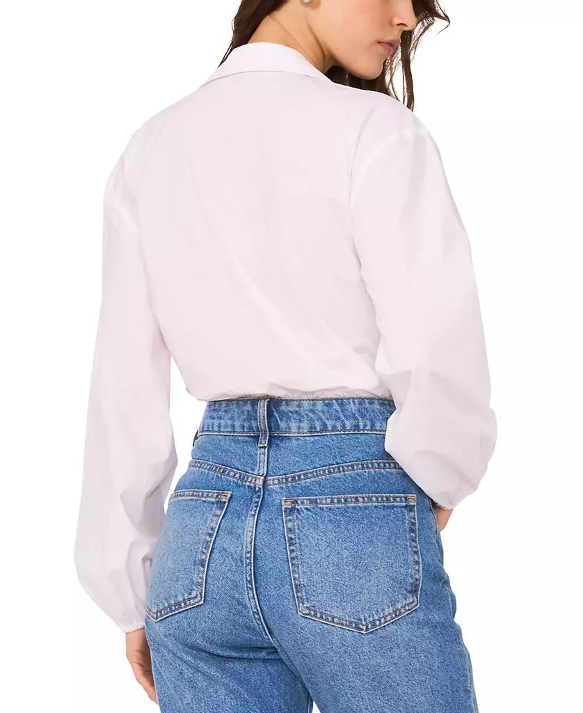 1. State Women's Faux-Wrap Bodysuit