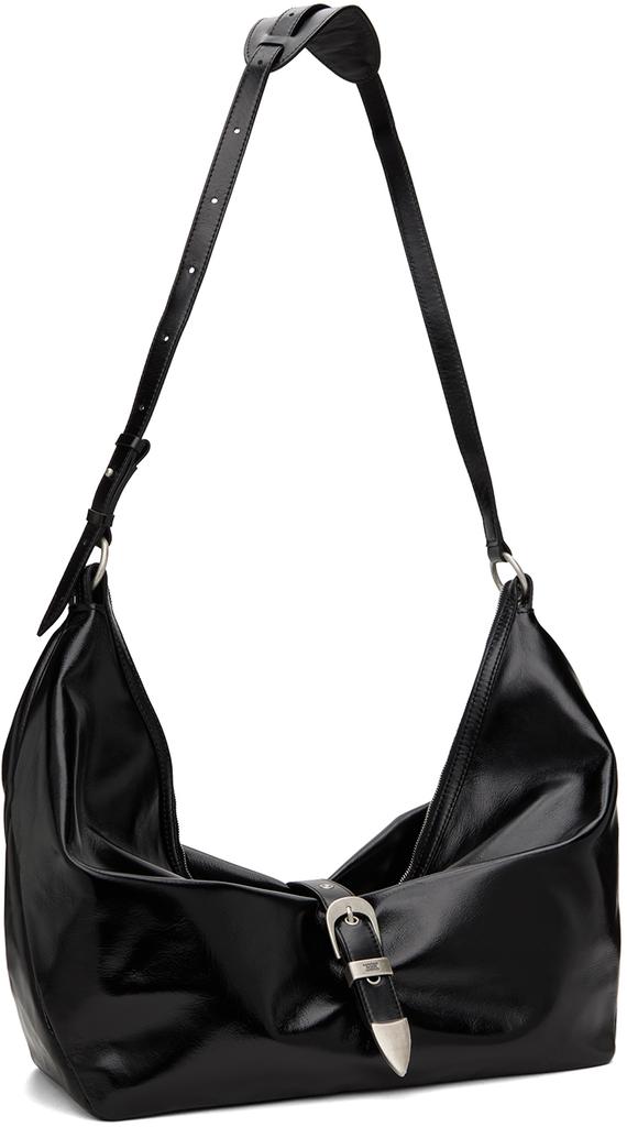 Marge Sherwood Black Belted Bag