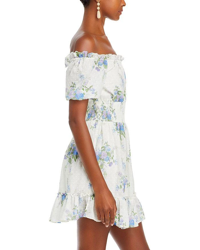 LOVESHACKFANCY Lai Ruffled Smocked Dress 4