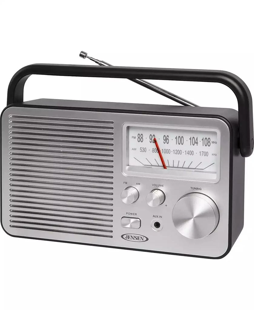 Jensen MR-750BK Portable AM/FM Radio