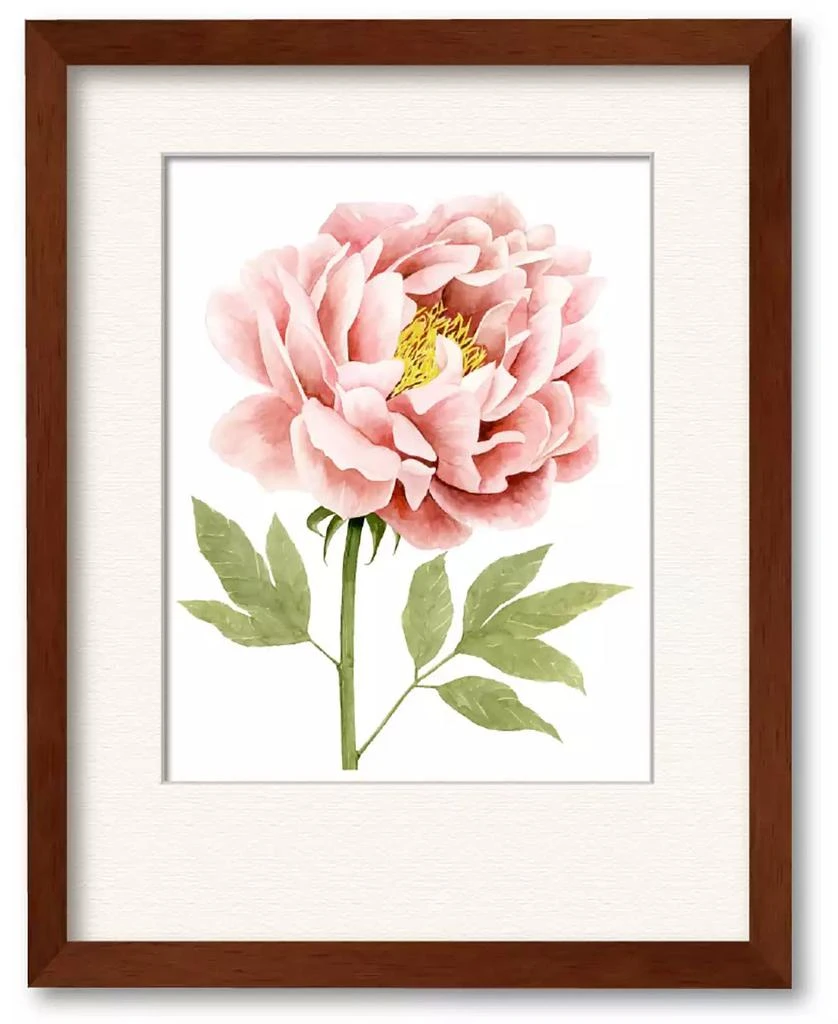 Courtside Market Elephant Portrait II 16" x 20" Framed and Matted Art