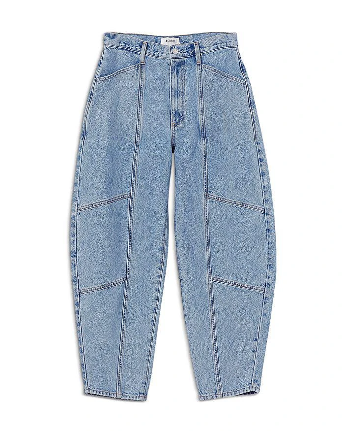 AGOLDE Mara Bowed Jeans in Effect 10