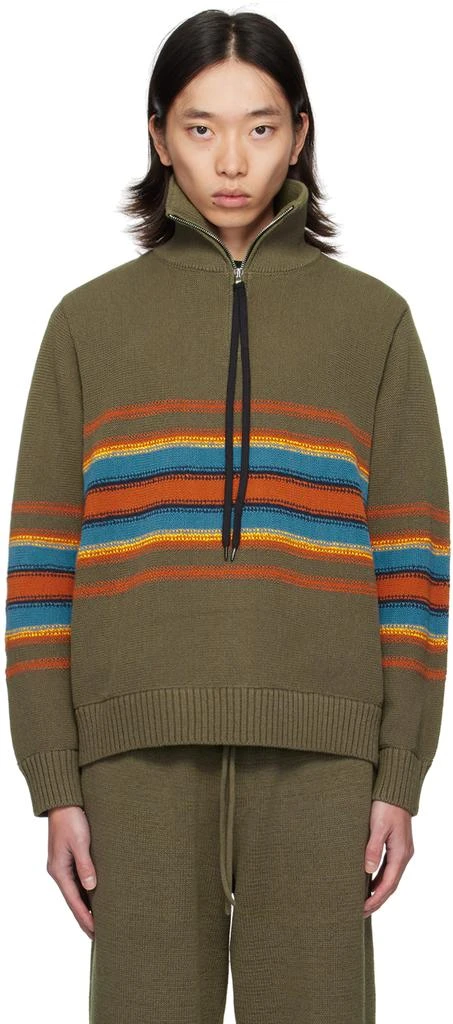 Craig Green Brown Tape Sweater 1