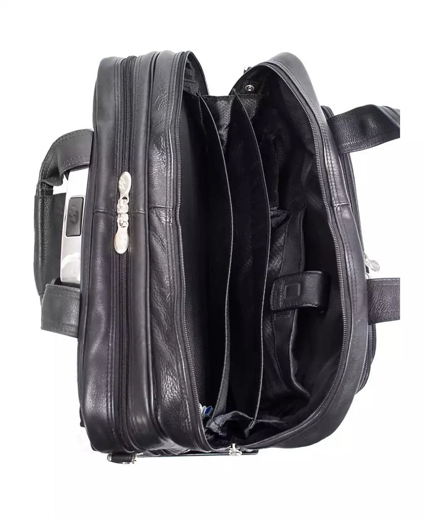 McKlein Gold Coast, 17" Patented Detachable -Wheeled Laptop Briefcase 3