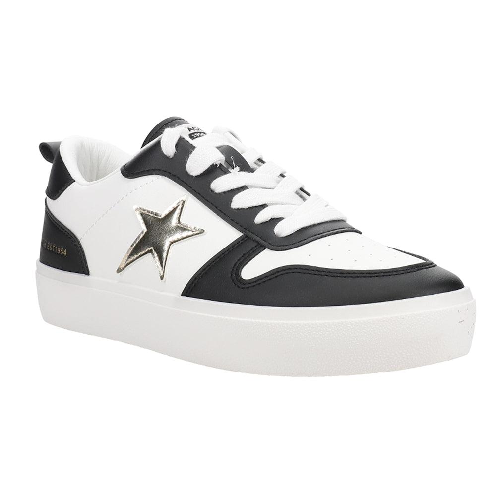 Vintage Havana Aura Metallic Platform Lace Up Sneakers