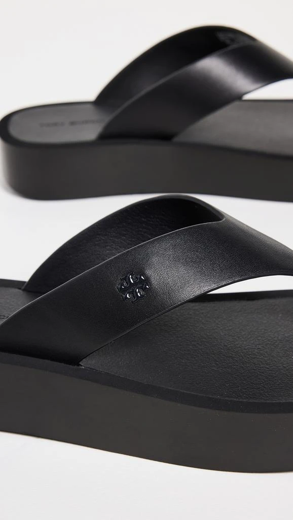 Tory Burch Leather Platform Flip Flops 5