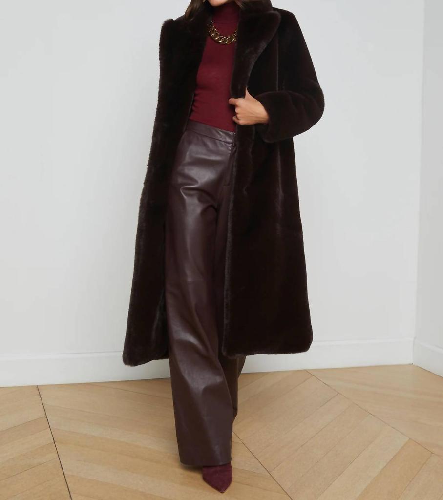 L'Agence L'Agence - Lizbeth Faux Fur Jacket