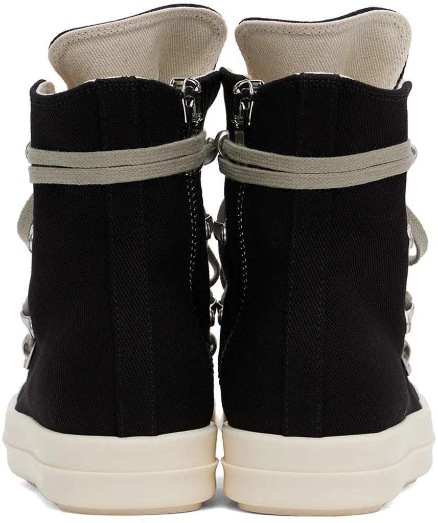 Rick Owens Black Porterville Hexa Sneaks Sneakers 2