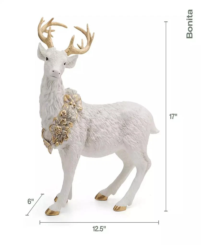Fitz and Floyd Bonita Standing Deer Figurine, 17-inch 4