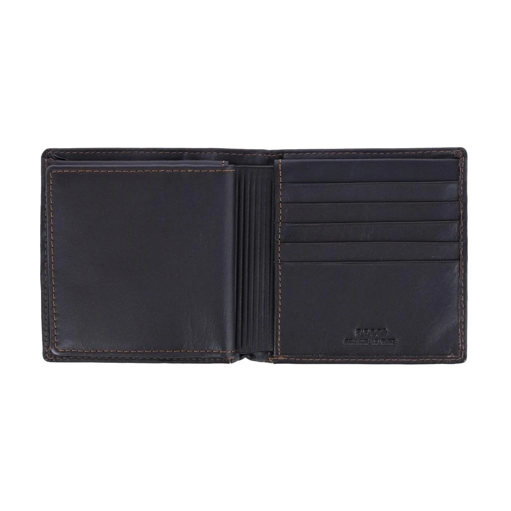 Dopp Men's Leather Dopp Regatta RFID Convertible Cardex Hipster Wallet 4