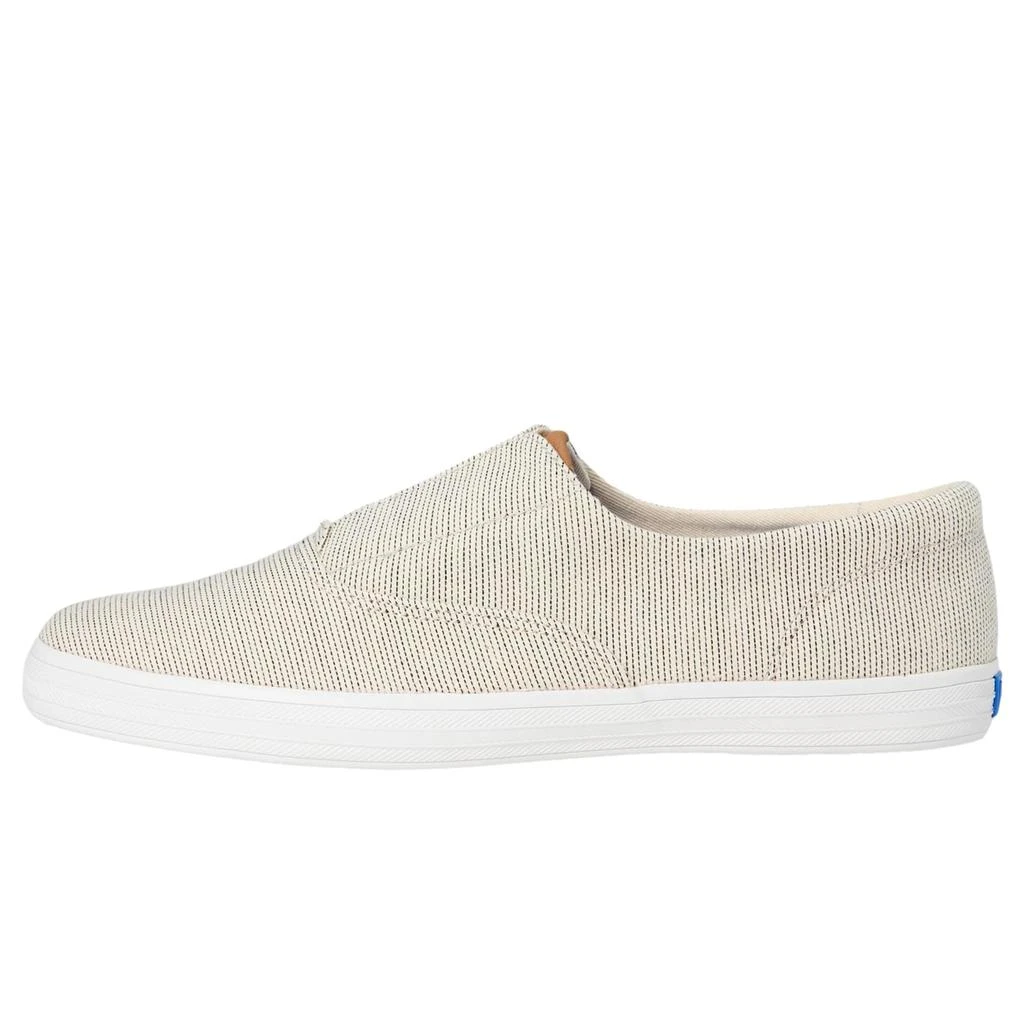 Keds Champion Round Toe Slip-On Cream  KW-RNCVO-5C Women
s