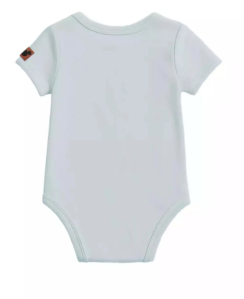 Disney Baby Boys
 Mickey Mouse Short-Sleeve Bodysuit, 3-Pack Set 7