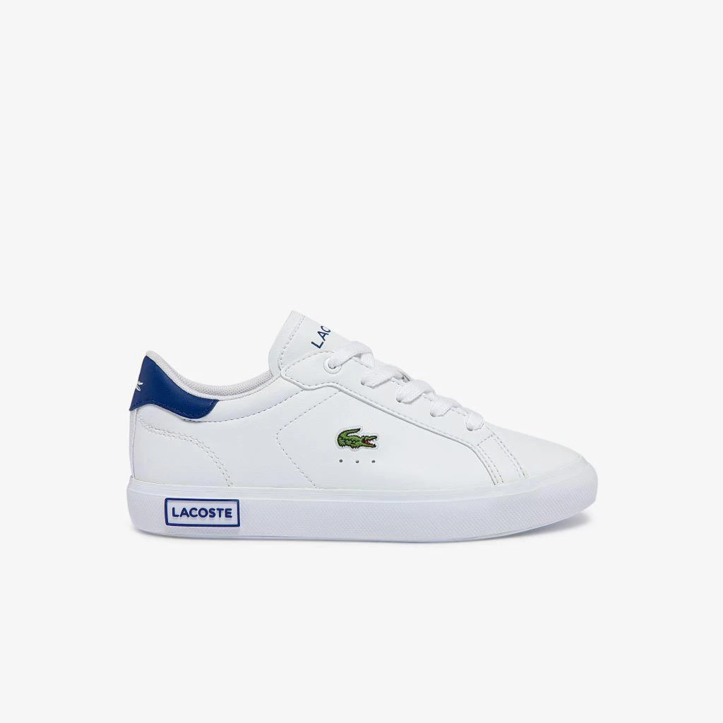 Lacoste White Heel Logo Trainers 5