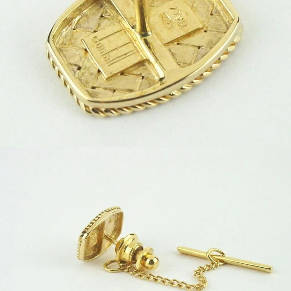 Dunhill gold yellow gold yellow gold (18K) gold (18K) Tie Chain (Pre-Owned) 2