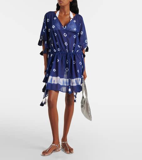 Anna Kosturova Tie-dye cotton kaftan