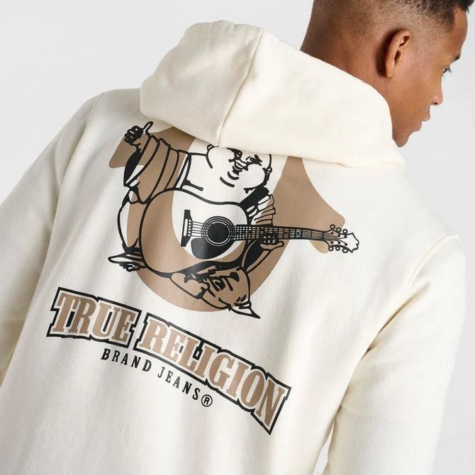 True Religion Men's True Religion Arch Logo Buddha Full-Zip Hoodie 6