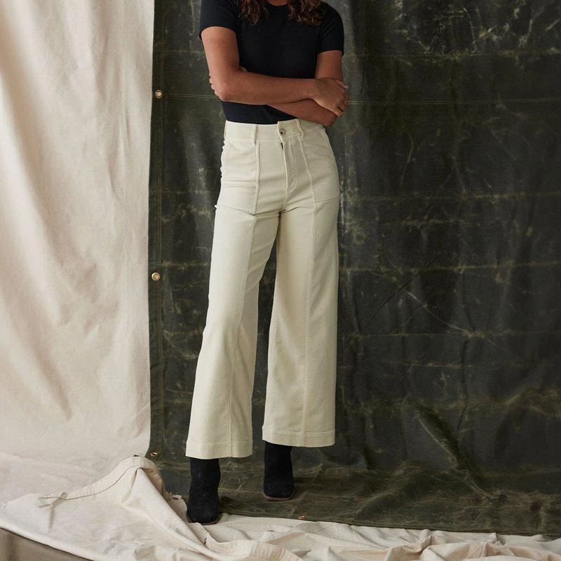 The Normal Brand Comfort Terry Wide Leg Crop Pant 1
