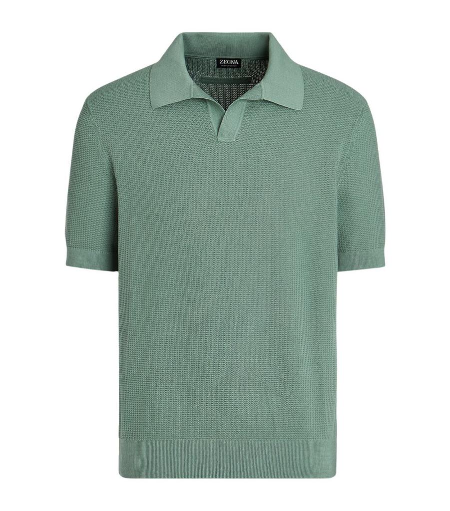 Zegna Premium Cotton Polo Shirt - Polo Shirts - BeyondStyle