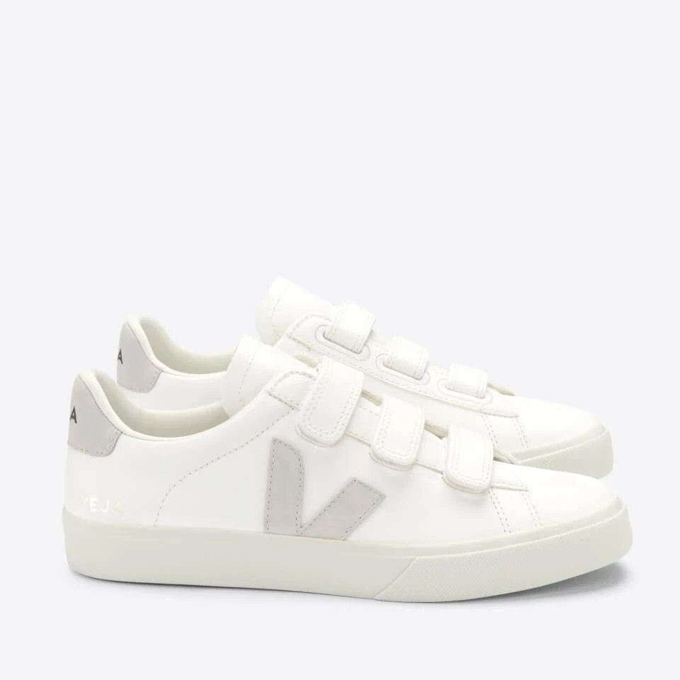 Veja VEJA RECIFE CHROME-FREE LEATHER TRAINERS 2